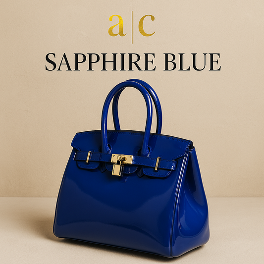Sapphire Blue – Faux Birkn Energy Collection